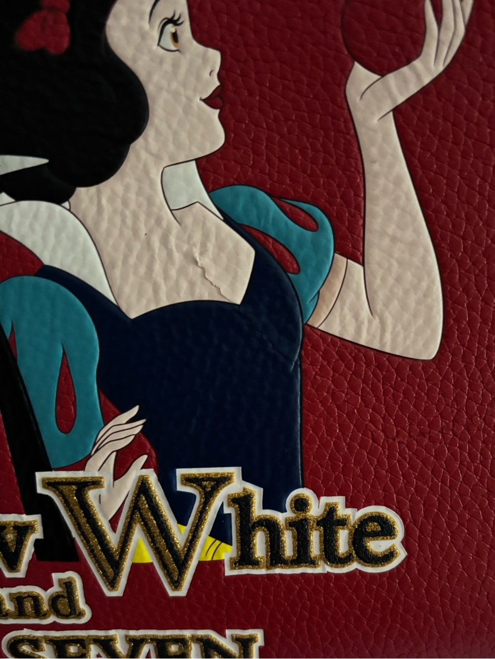 COACH Snow White Red Tote - GUC - Picture 4 of 6